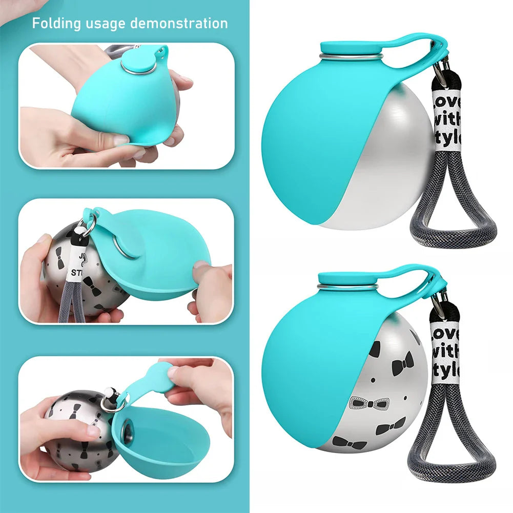 DogZio dog water bottle large drinking sink