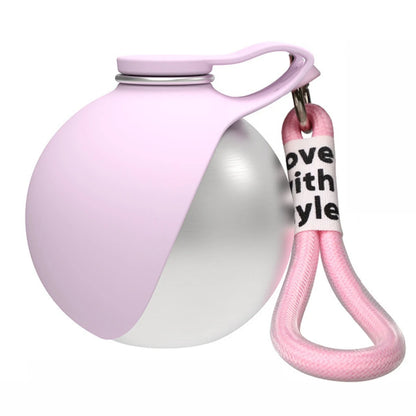 DogZio portable dog water bottle - pink